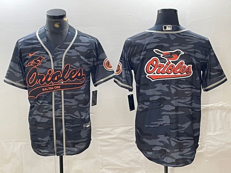 Men Baltimore Orioles Blank Camo Jointly 2024 Nike MLB Jersey style 5->baltimore orioles->MLB Jersey